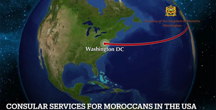 Renouvellement de la CIN, passeport biométrique, état civil… L’ambassade du Maroc aux USA lance une vidéo dédiée aux prestations consulaires