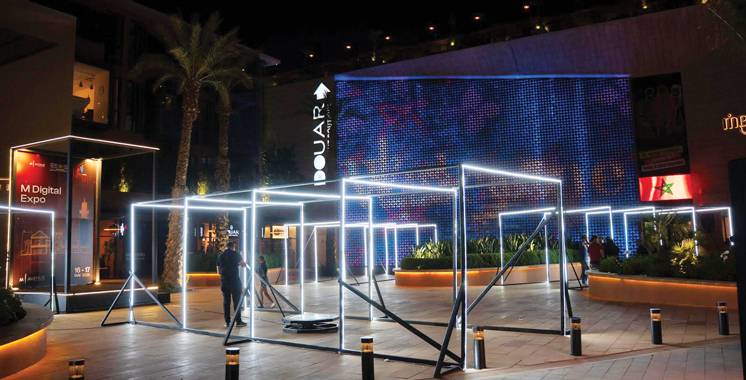 Clôture en beauté de l’Exposition digitale  à M Avenue à Marrakech