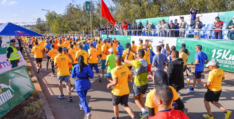 Course 15 km de Bouskoura: Omar Aït Chitachen et Kawtar Kahmaz  remportent la 11ème édition