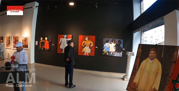 Vidéo. Exposition collective «Souffles d’Artistes» à la galerie d’art Living 4 ART