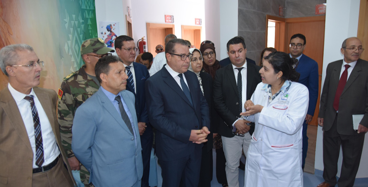 Dans le cadre de la commémoration du 20e anniversaire de l’Initiative : Le wali de Beni Mellal-Khénifra visite  les projets INDH