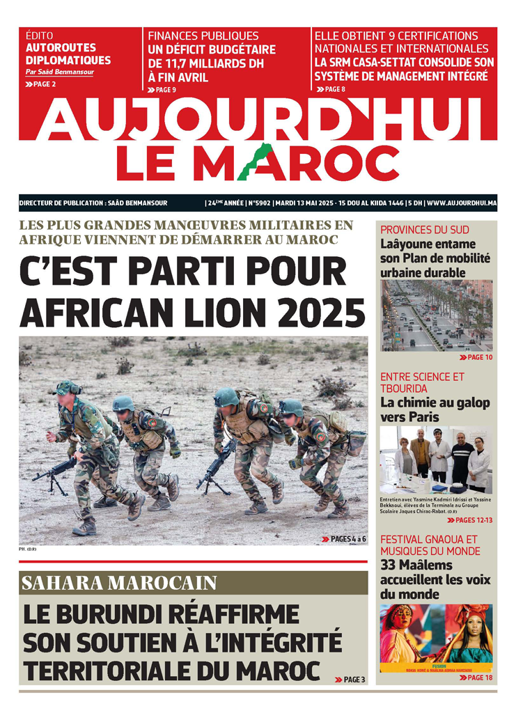Journal électronique du Mardi 13 Mai 2025 ????