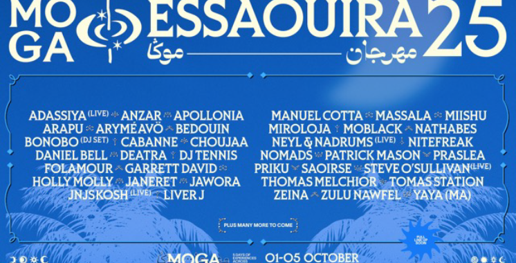 MOGA Festival revient à Essaouira du 1er au 5 octobre 2025