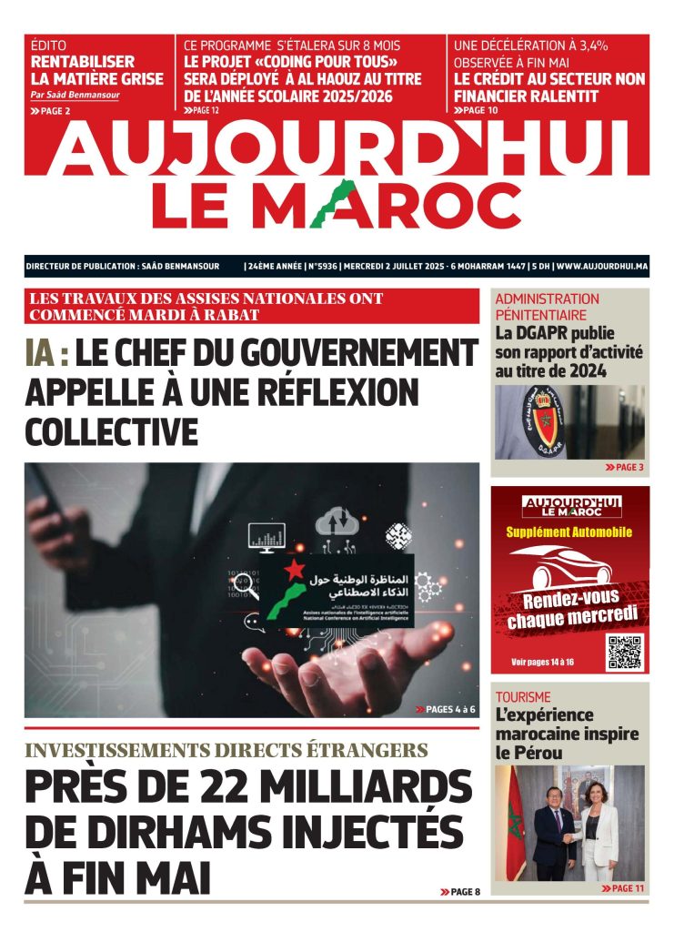 Journal électronique du Mercredi 2 Juillet 2025 ????