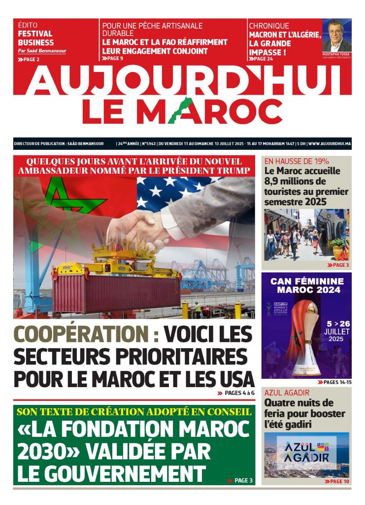 Journal électronique du Vendredi 11 au Dimanche 13 Juillet 2025 ????