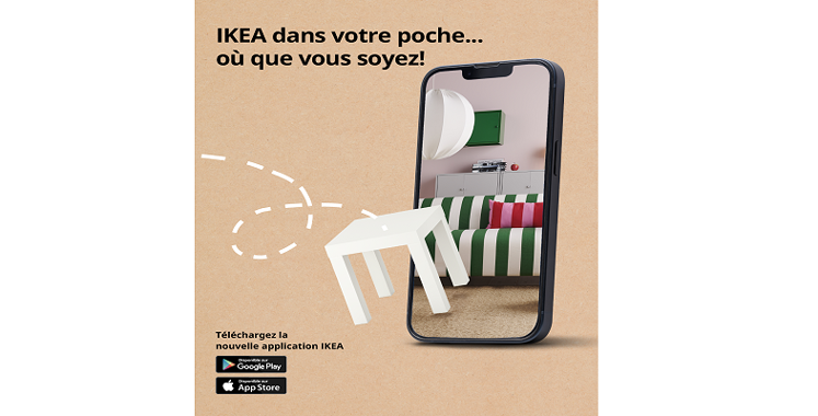 IKEA lance sa nouvelle application pour une expérience d’achat simplifiée