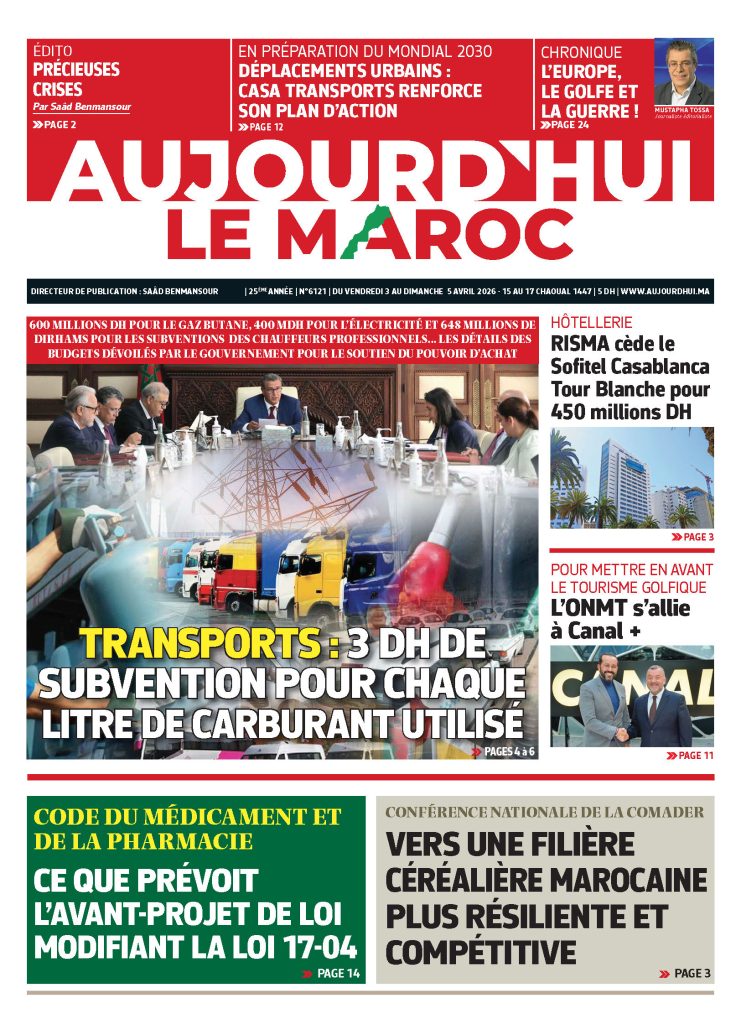 Journal électronique du Vendredi 3 au Dimanche 5 Avril 2026 ?