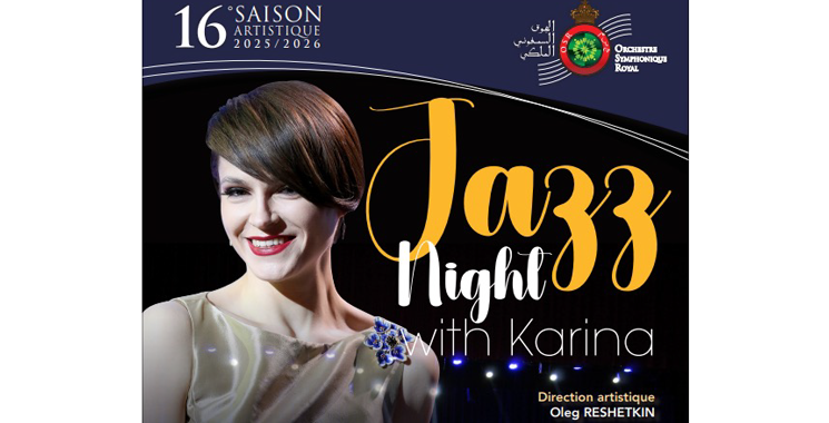 L’Orchestre Symphonique Royal célèbre le jazz avec la chanteuse Karina