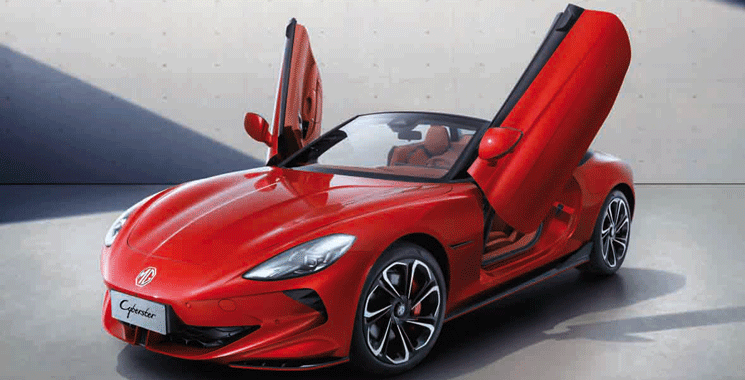 MG Motor Maroc enrichit sa gamme avec le Cyberster Un choc électrique à 690.000 DH MG Motor Maroc enrichit sa gamme avec le Cyberster Un choc électrique à 690.000 DH