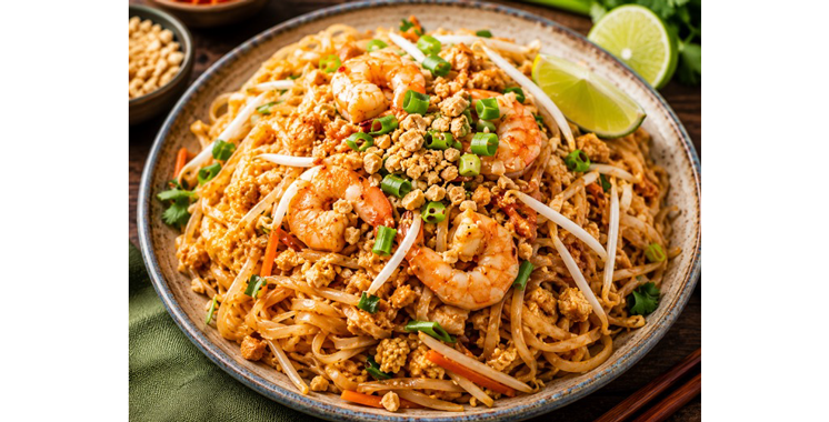Pad Thaï gourmand aux légumes croquants