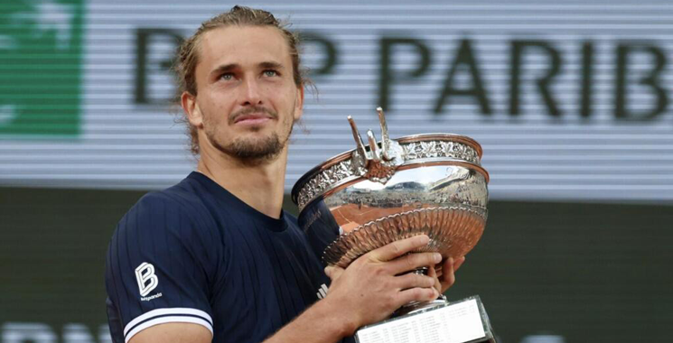 Roland-Garros L’Allemand Alexander Zverev remporte son premi