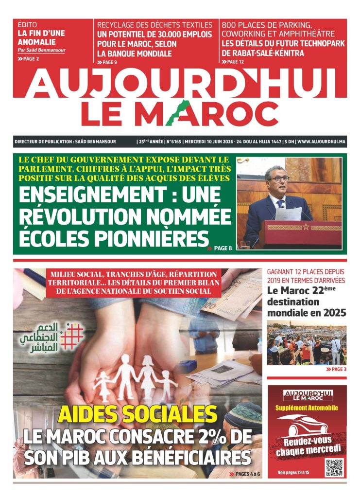 Journal électronique du Mercredi 10 Juin 2026 ?