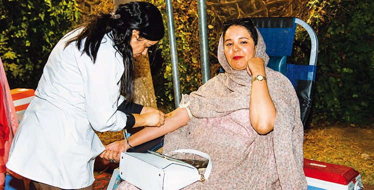 Béni Mellal : une collecte de sang sous le signe de la générosité estivale