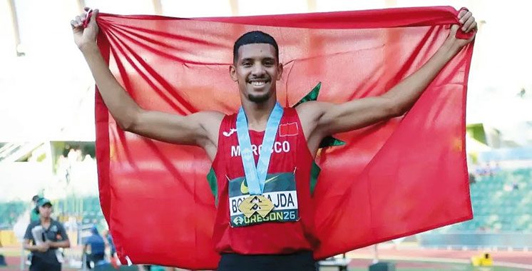 sports 14 Championnats du monde juniors d’athlétisme : Le Marocain Imad Bouchajda médaillé d’or au 800 m