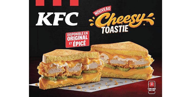 KFC Maroc réinvente le sandwich avec un toast généreux pour l'été