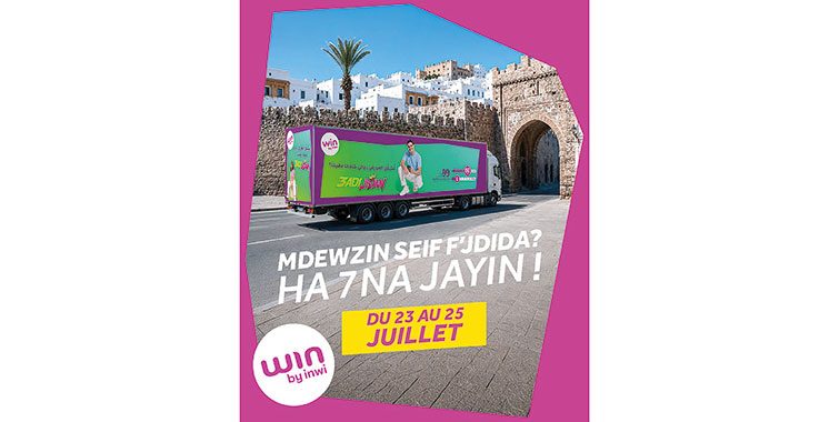 Win by inwi part à la rencontre des jeunes Marocains cet été avec une caravane dédiée au gaming et aux ateliers créatifs